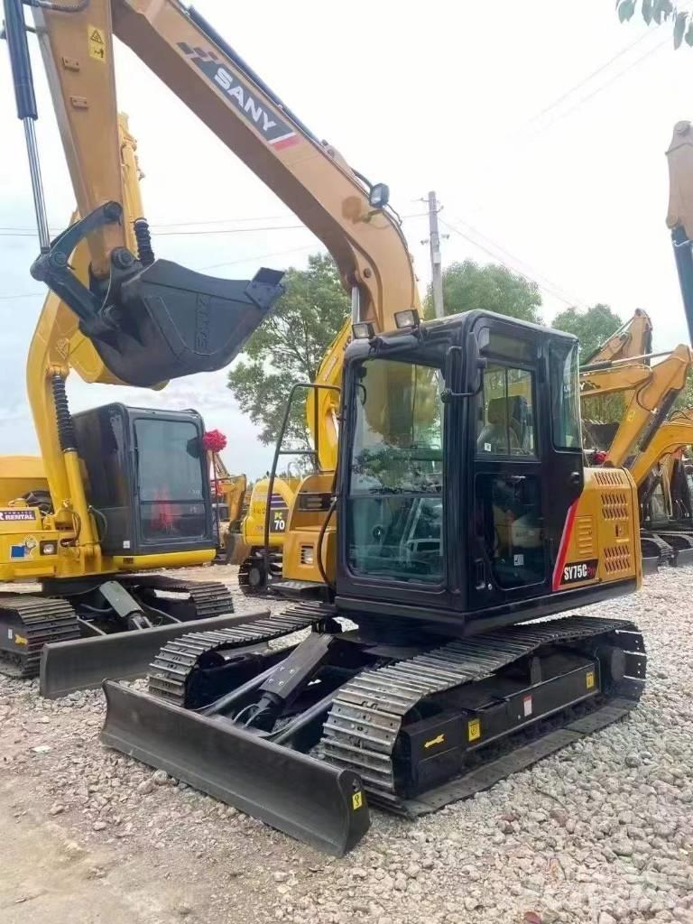 Sany SY 75 Crawler excavators