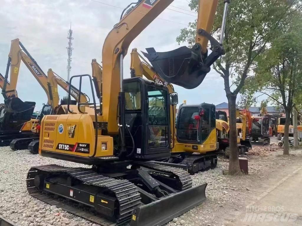 Sany SY 75 Crawler excavators
