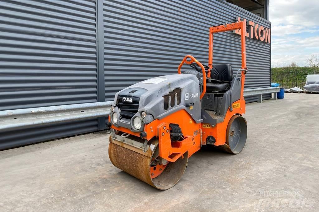 Hamm HD 8 VV Twin drum rollers