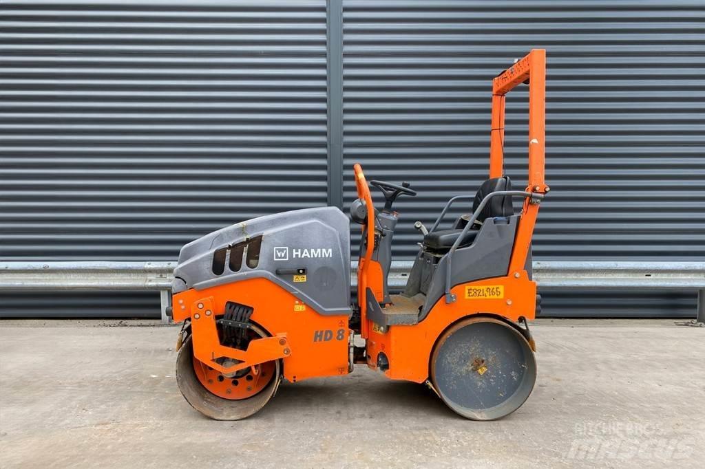 Hamm HD 8 VV Twin drum rollers