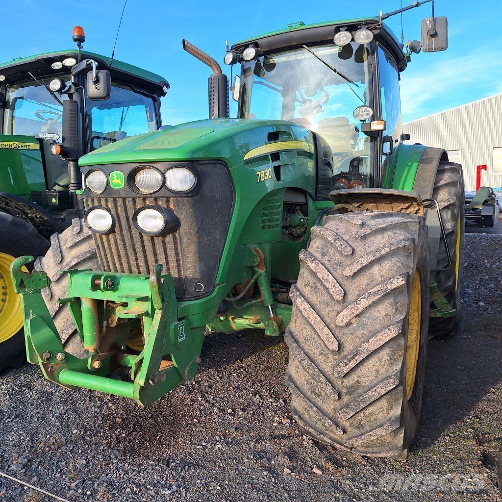 John Deere 7830 Tractors