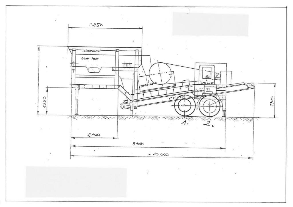  BAG TIPEX 1200 Mobile crushers