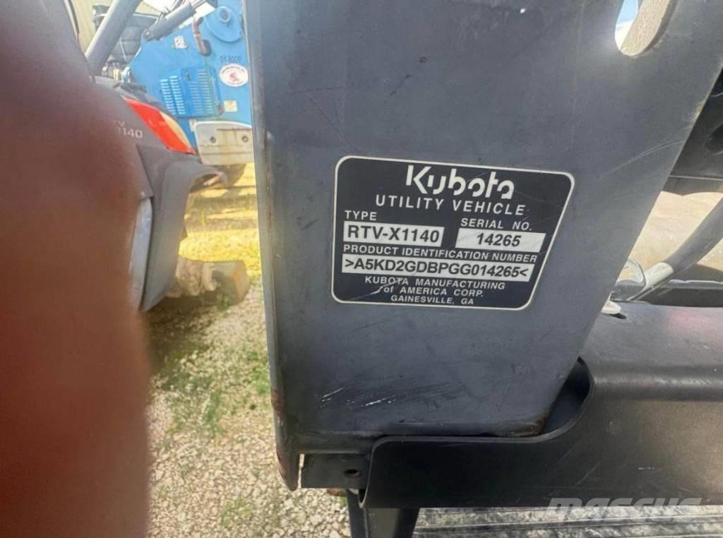 Kubota RTV-X 1140 Utility machines