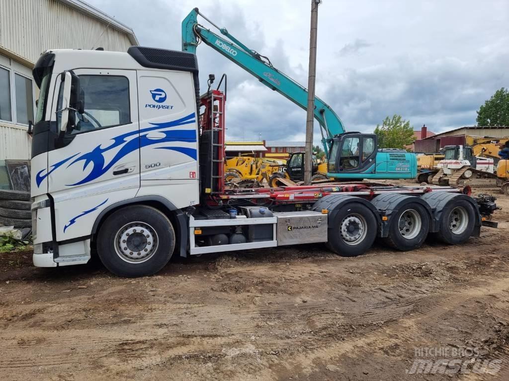 Volvo FH 500 JOAB Hook lift trucks