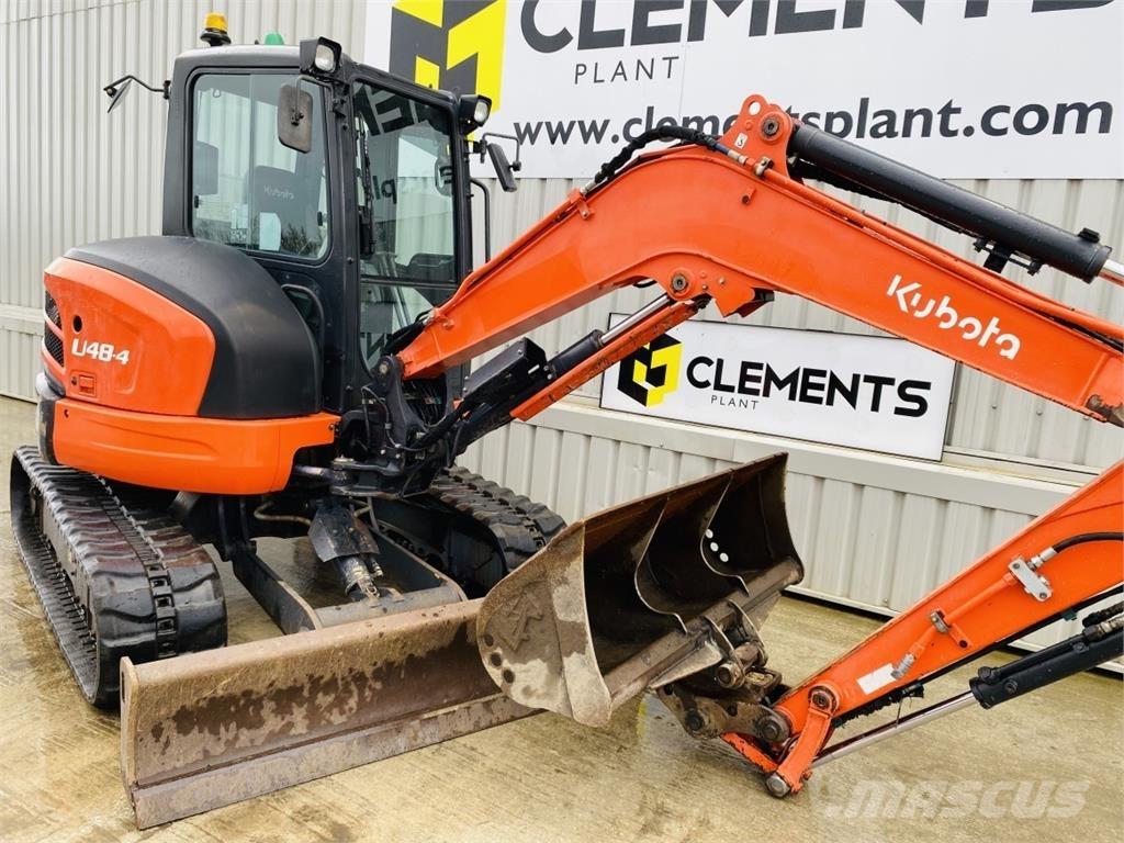 Kubota U48-4 Midi excavators  7t - 12t