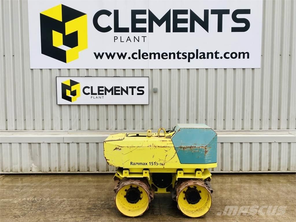 Rammax 1515-MI Twin drum rollers