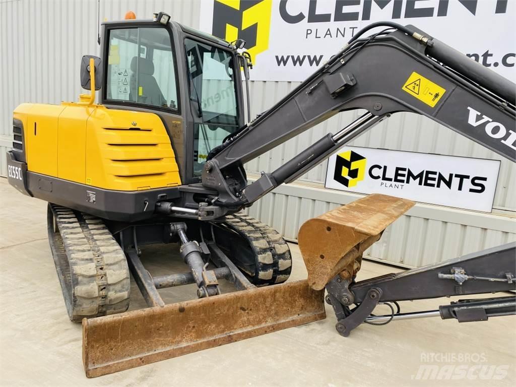 Volvo EC55C Midi excavators  7t - 12t