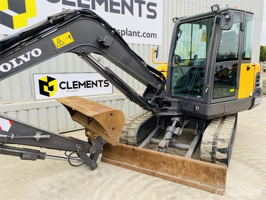 Volvo EC55C Midi excavators  7t - 12t