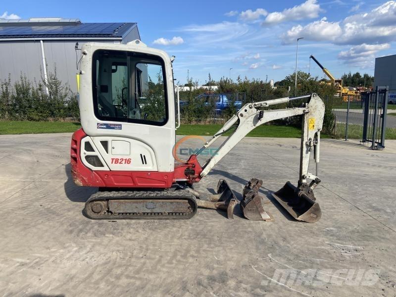 Takeuchi TB216 Wheeled excavators