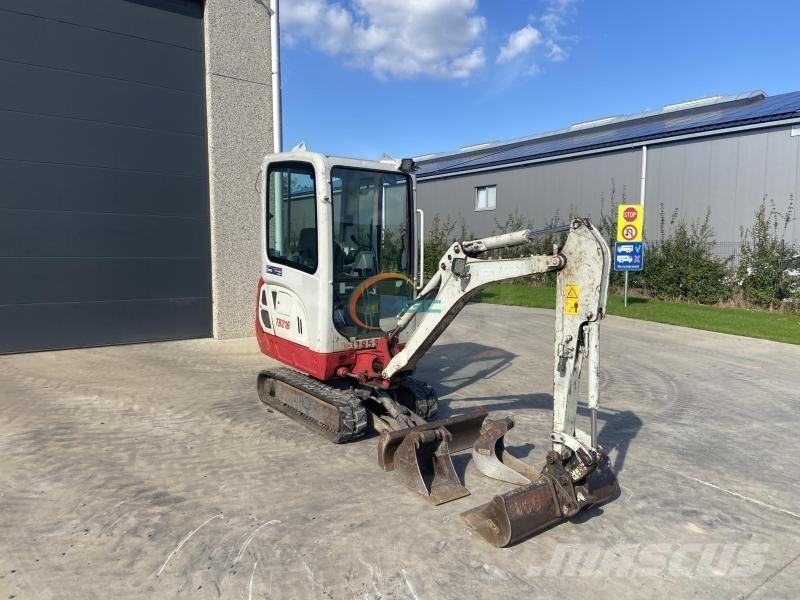 Takeuchi TB216 Wheeled excavators