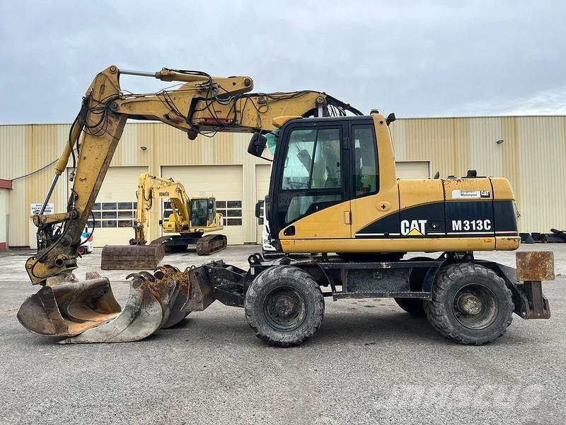 CAT M313C Wheeled excavators