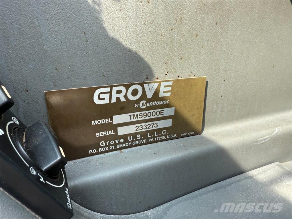 Grove TMS9000E All terrain cranes
