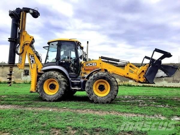 JCB 4CX +Piling Master Backhoe loaders