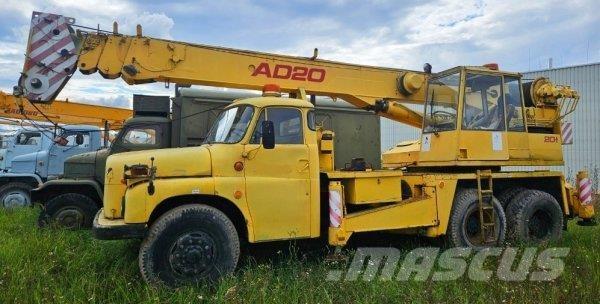 Tatra 148 +ČKD - AD 20 Crane trucks