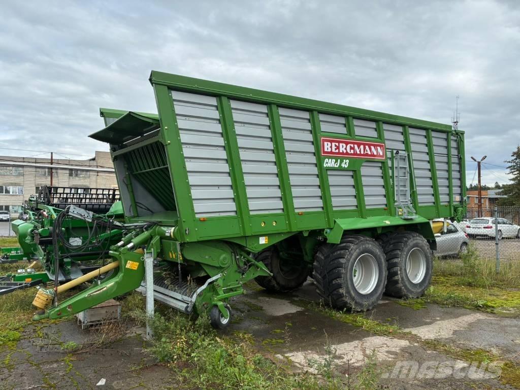 Bergmann Carex 430K Self loading trailers