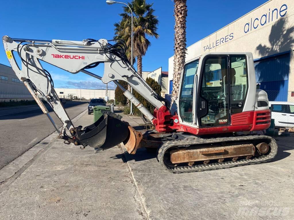 Takeuchi TB 290 Midi excavators  7t - 12t