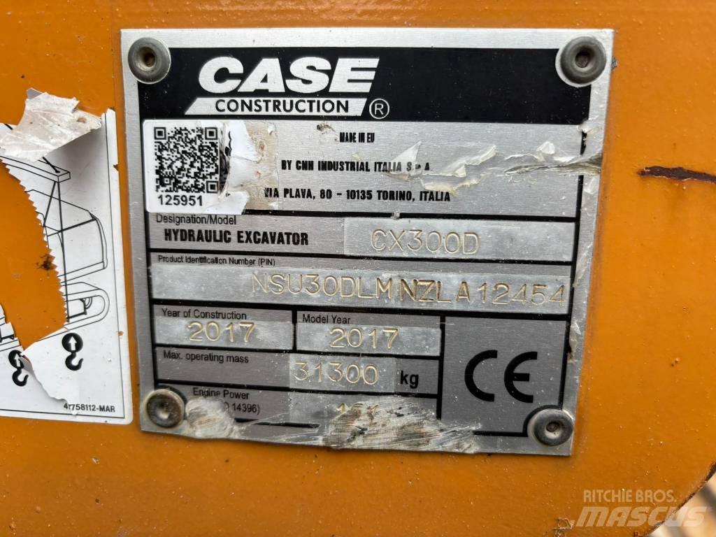 CASE CX300D Crawler excavators