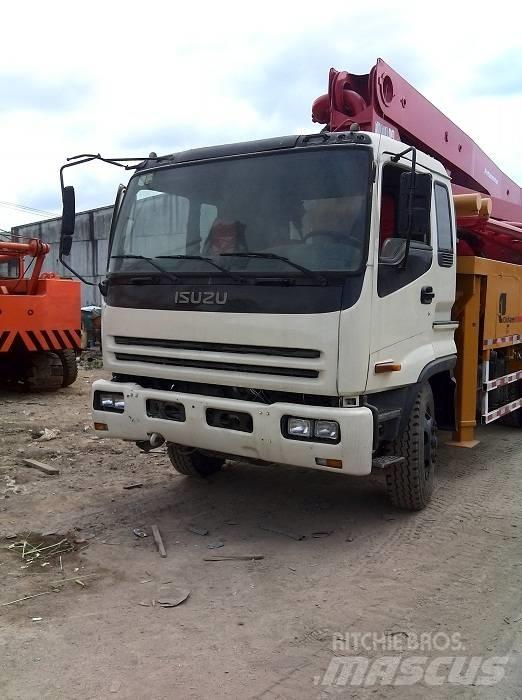 Putzmeister 37m Concrete pump trucks