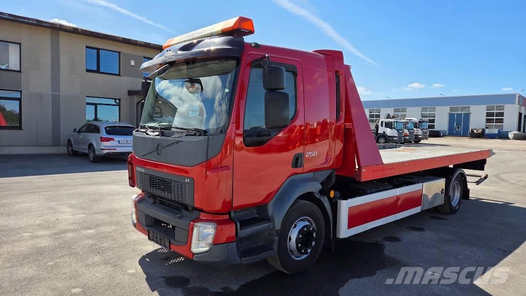 Volvo FL 250 4X2 Beavertail Flatbed / winch trucks