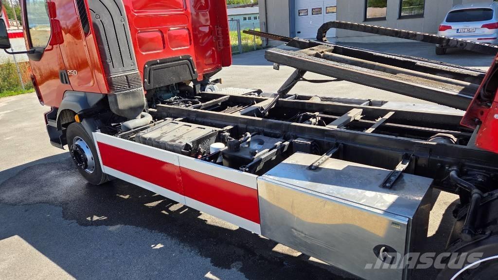 Volvo FL 250 4X2 Beavertail Flatbed / winch trucks