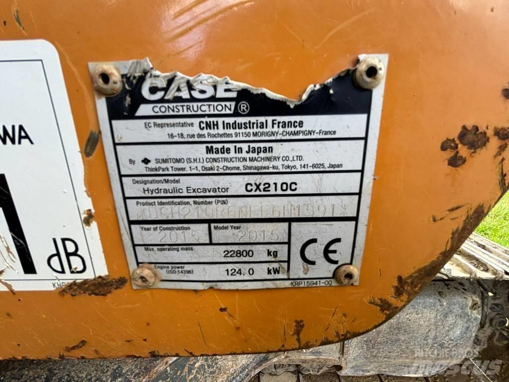 CASE CX 210 C Crawler excavators