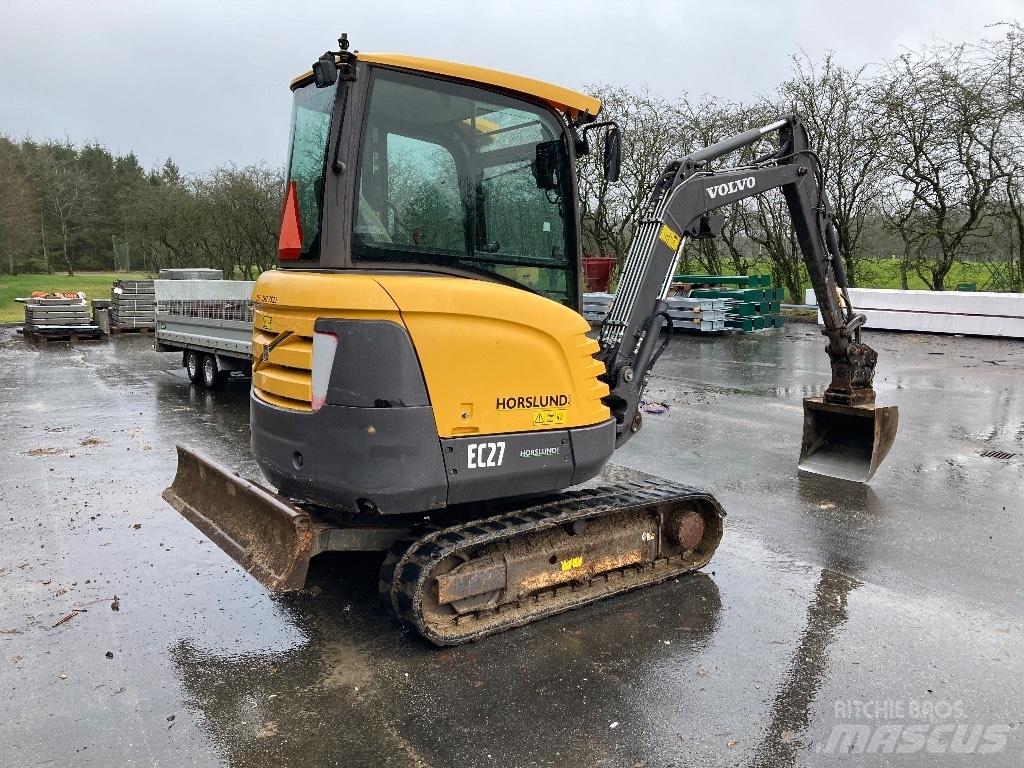 Volvo Ec27 Mini excavators < 7t (Mini diggers)