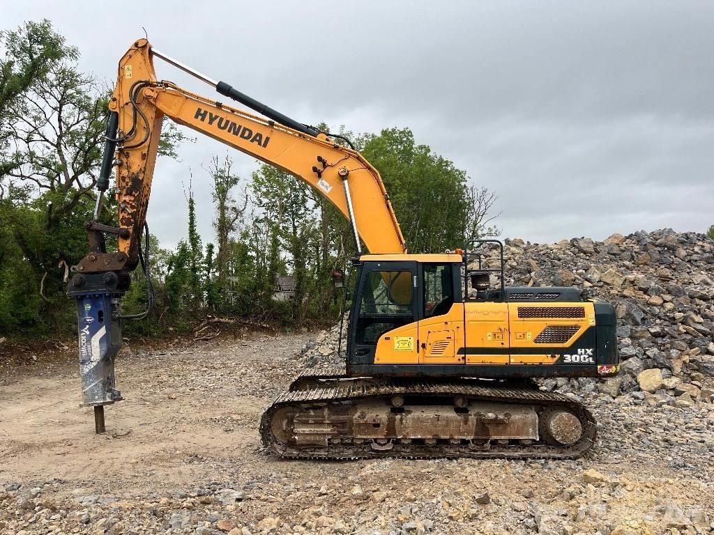 Hyundai HX 300 L Crawler excavators