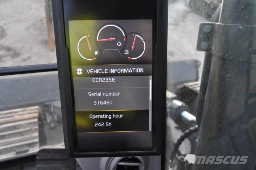 Volvo ECR 235 EL Crawler excavators