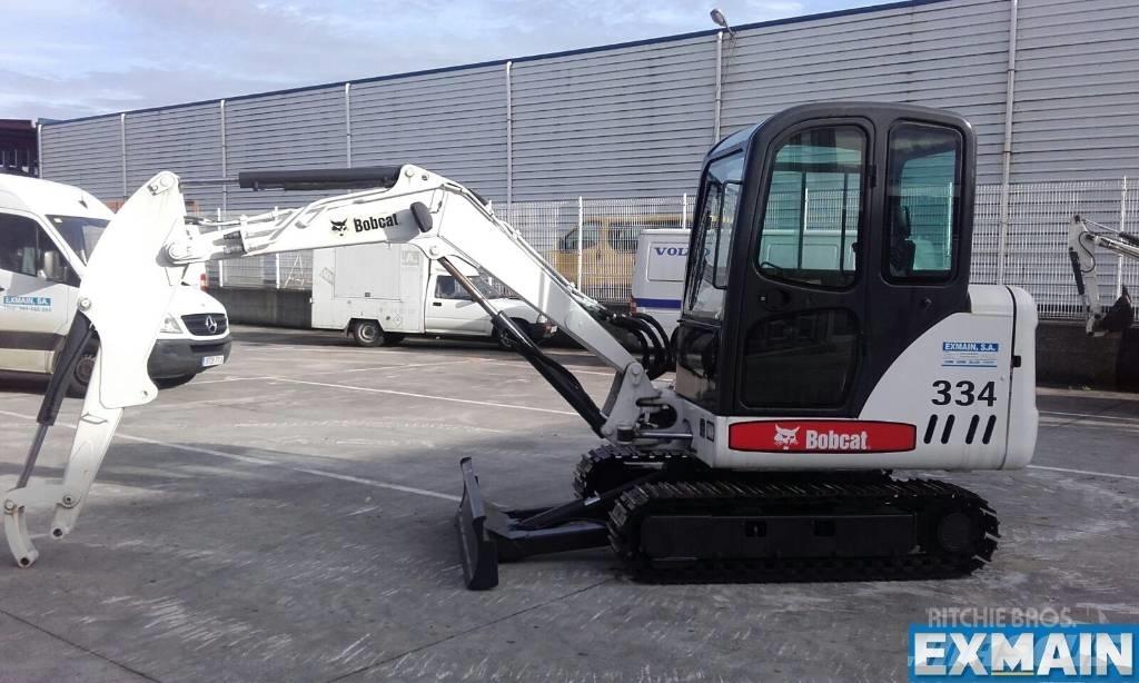 Bobcat 334 G Mini excavators < 7t (Mini diggers)