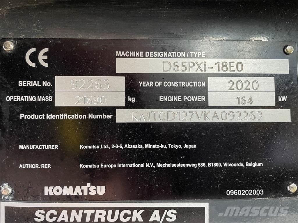 Komatsu D65PXI-18 Crawler dozers