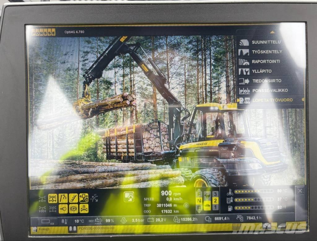 Ponsse BUFFALO AF 8W Forwarders