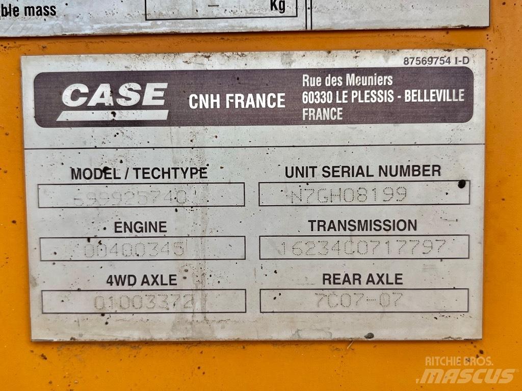 CASE 580 SR Backhoe loaders