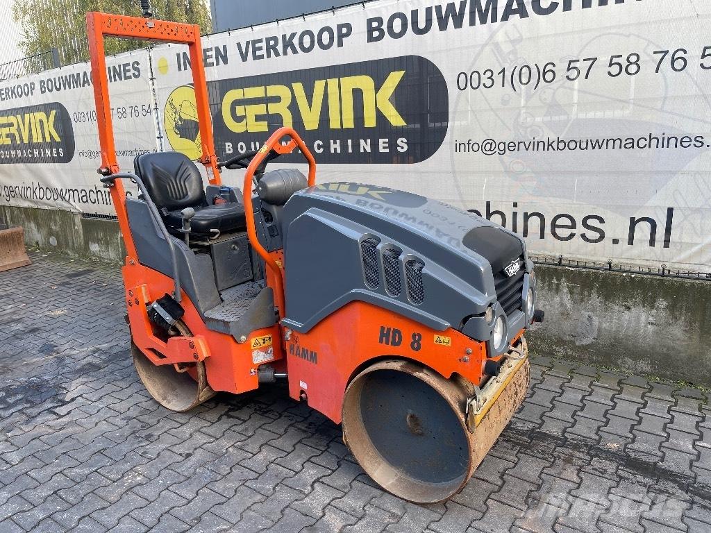 Hamm HD 8 VV Twin drum rollers