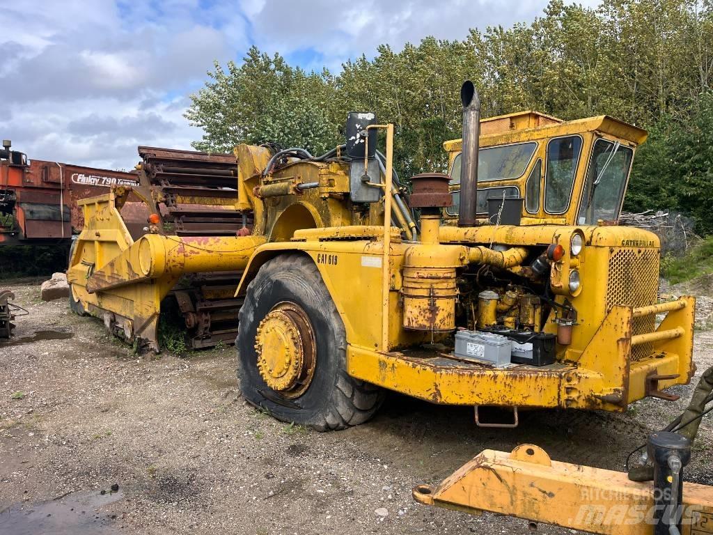 CAT 619 Scrapers