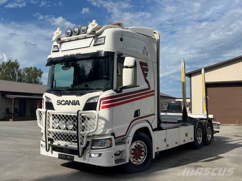 Scania R 730 B6X4NB Timber trucks