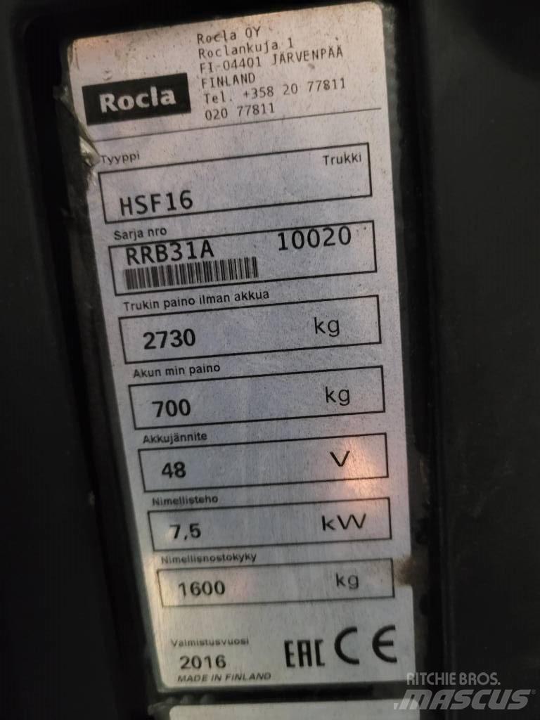 Rocla HSF16 Reach trucks