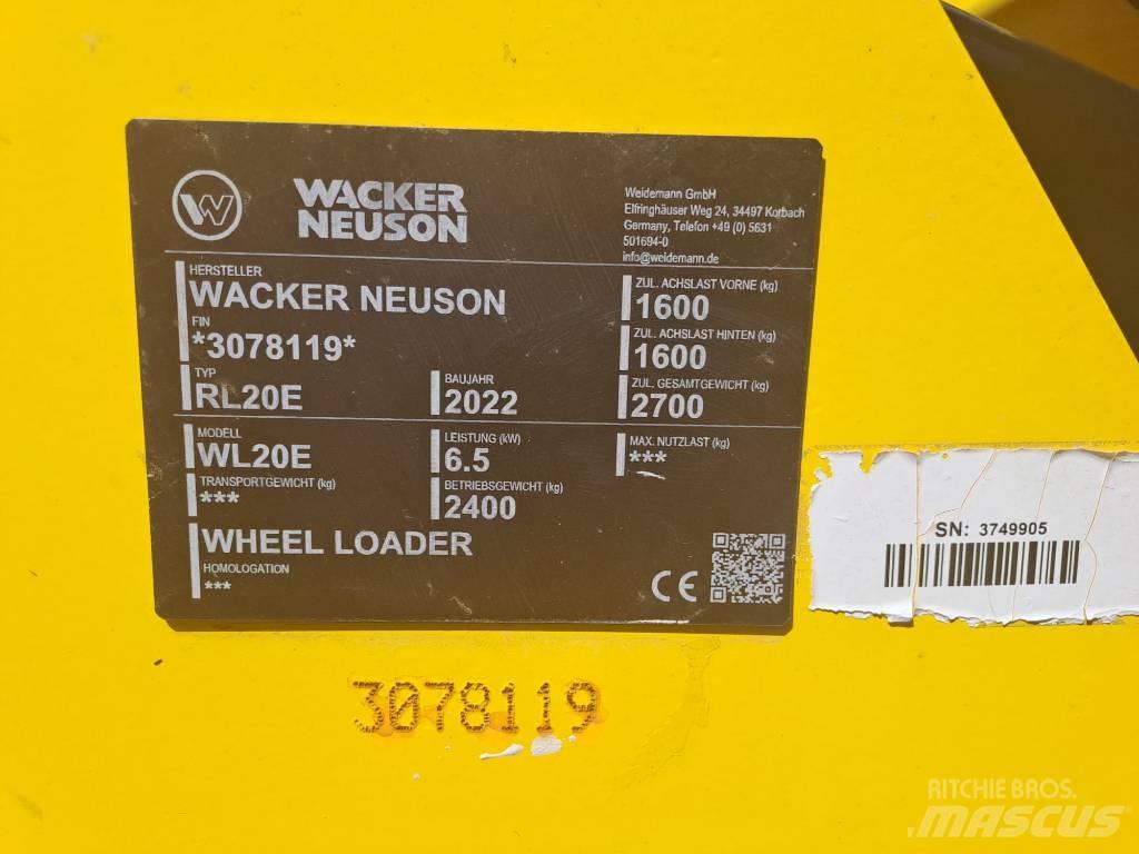 Wacker Neuson WL20e Wheel loaders