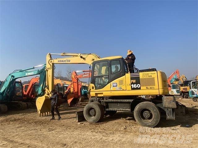 Komatsu PW160 Crawler excavators