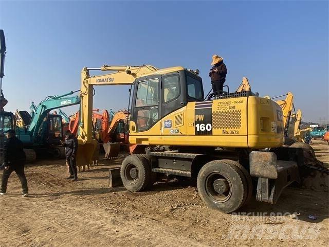 Komatsu PW160 Crawler excavators