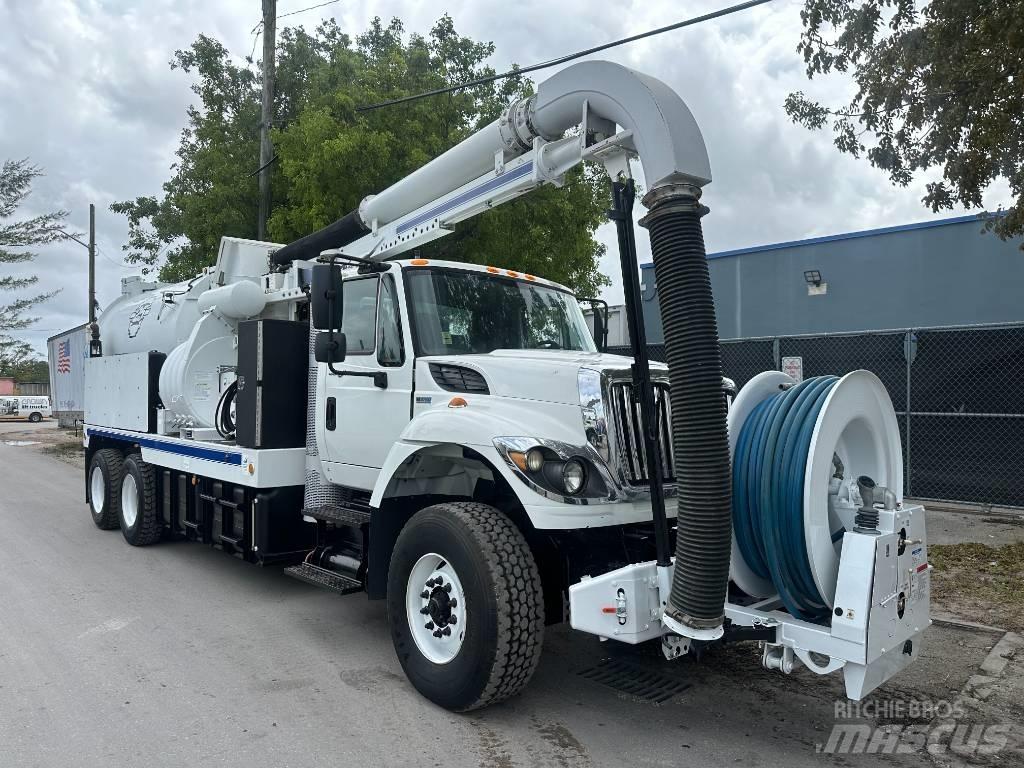 International 7500 Combi / vacuum trucks