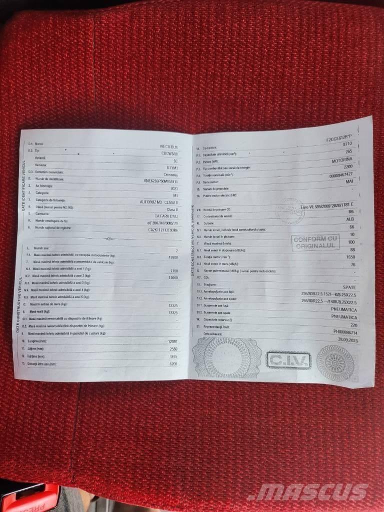 Iveco Crossway Intercity buses