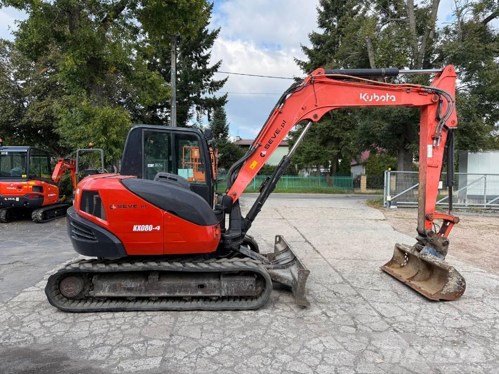 Kubota KX 080-4 Midi excavators  7t - 12t