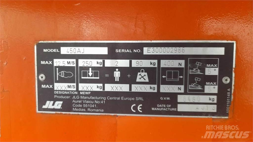 JLG 450AJSII Articulated boom lifts