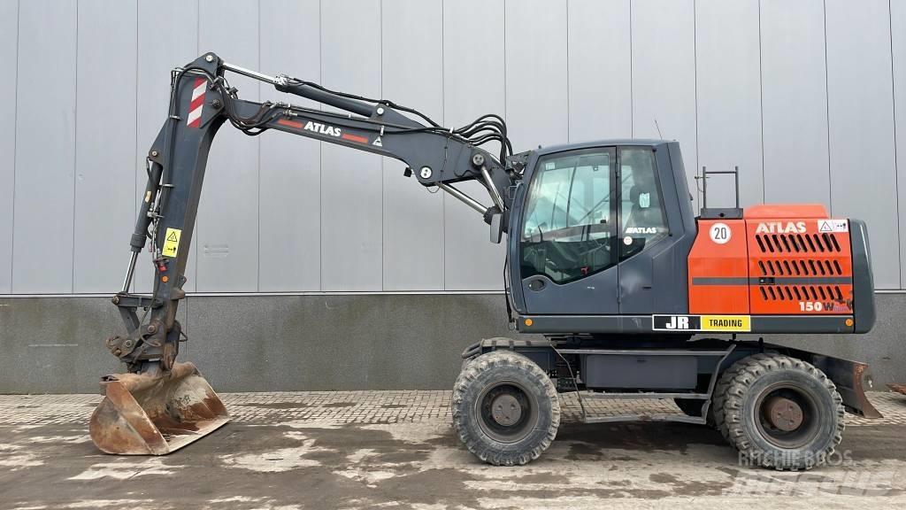 Atlas 150 W Wheeled excavators