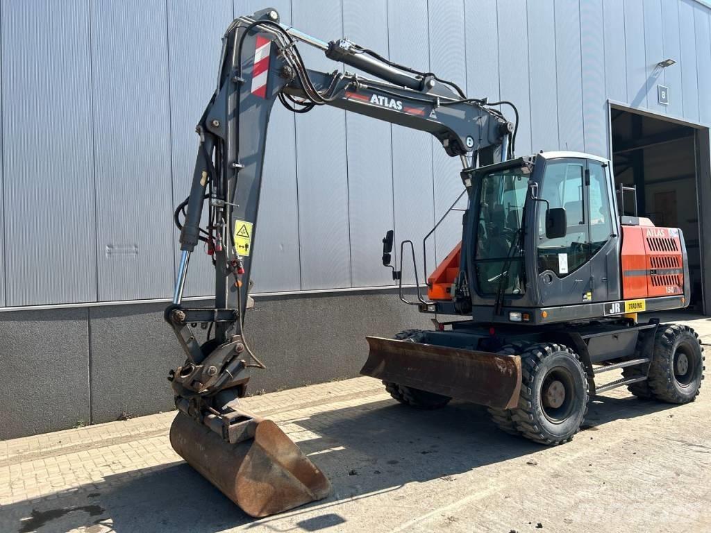 Atlas 150 W Wheeled excavators