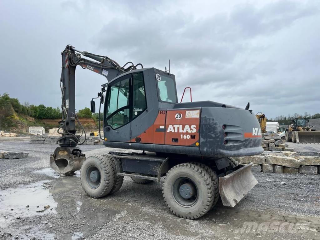 Atlas 160W Wheeled excavators
