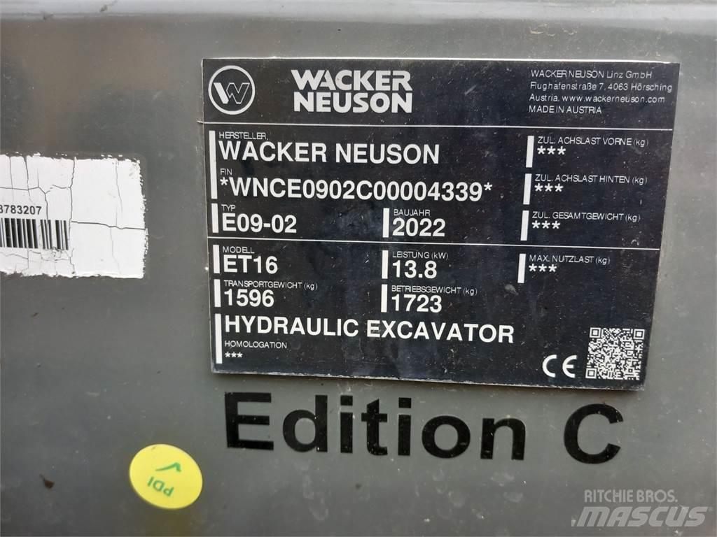 Wacker Neuson ET16 Crawler excavators