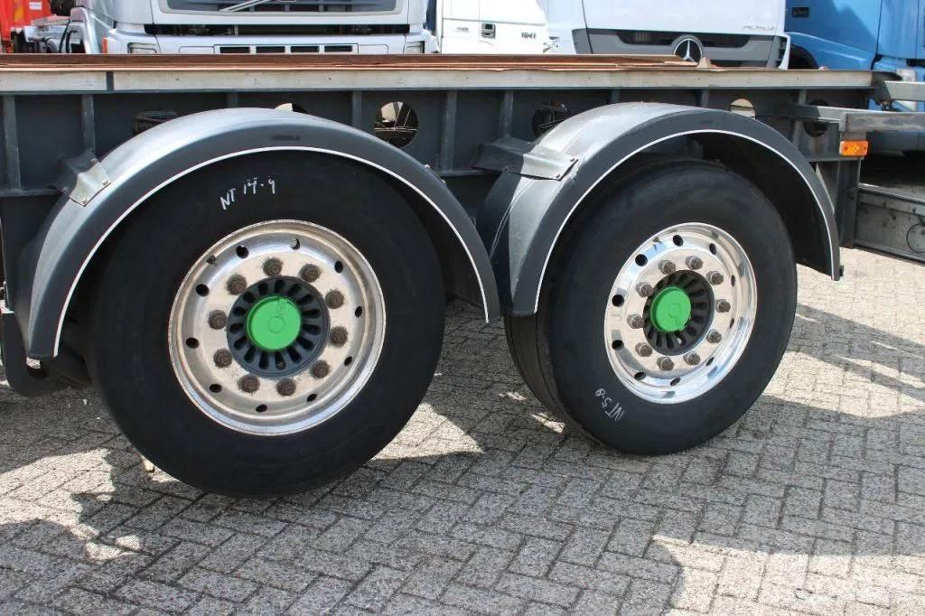Burg 3x SAF Containerframe trailers