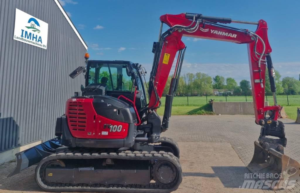 Yanmar SV100 2A-2PB Midi excavators  7t - 12t
