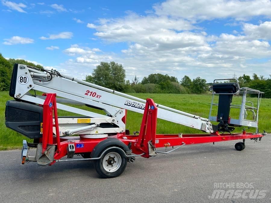 Dinolift 210 XT Trailer mounted aerial platforms